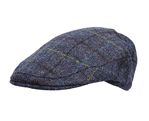 WALKER AND HAWKES - Alfred - Schiebermutze aus Abraham Moon Tweed - Konigliche Marine - XXL WALKER AND HAWKES - Alfred - Schiebermutze aus Abraham Moon Tweed - Konigliche Marine - XXL von WALKER AND HAWKES