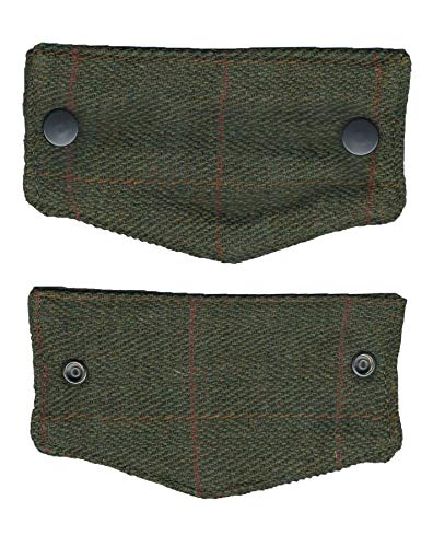 WALKER AND HAWKES Ersatz-Windschutzleiste für Herren-Country-Jacke aus Tweed - Dunkles Salbeigrün - Einheitsgröße WALKER AND HAWKES Ersatz-Windschutzleiste für Herren-Country-Jacke aus Tweed - Dunkles Salbeigrün - Einheitsgröße von WALKER AND HAWKES