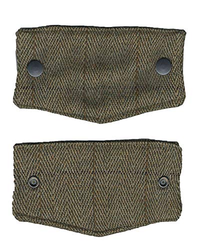 WALKER AND HAWKES Ersatz-Windschutzleiste für Herren-Country-Jacke aus Tweed - Helles Salbeigrün - Einheitsgröße WALKER AND HAWKES Ersatz-Windschutzleiste für Herren-Country-Jacke aus Tweed - Helles Salbeigrün - Einheitsgröße von WALKER AND HAWKES