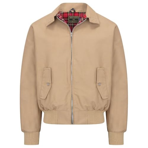 WALKER AND HAWKES - Faxton - Herren klassisch Jacke - Kamel - XL von WALKER AND HAWKES