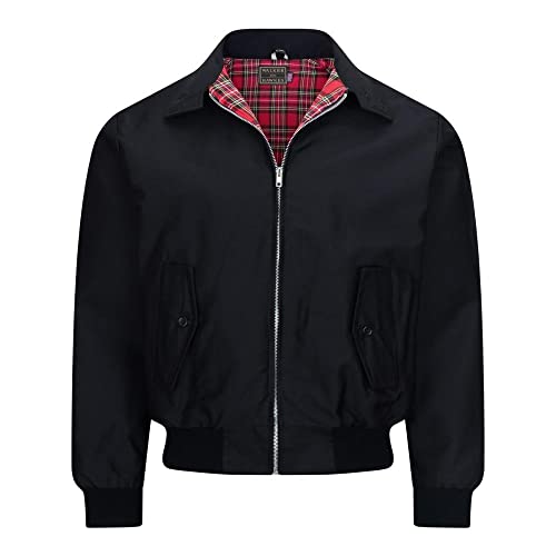 WALKER AND HAWKES - Faxton - Herren klassisch Jacke - Schwarz - L von WALKER AND HAWKES