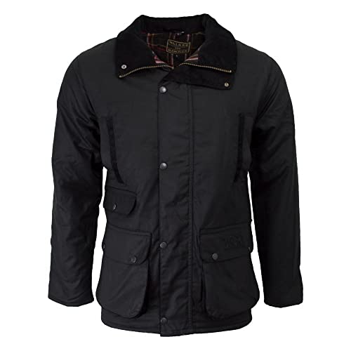 WALKER AND HAWKES Hawthorn - Herren Wachsjacke - leichte Wattierung WALKER AND HAWKES Hawthorn - Herren Wachsjacke - leichte Wattierung von WALKER AND HAWKES