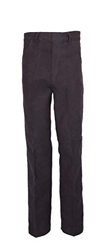 WALKER AND HAWKES Herren Moleskinhose - klassisch - 100% Baumwolle - Marineblau - W38 Kurz von WALKER AND HAWKES