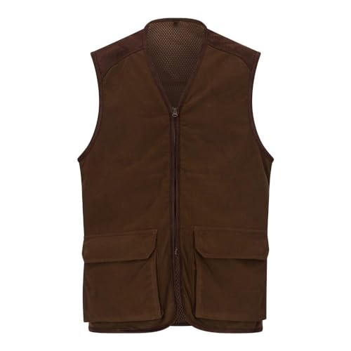 WALKER AND HAWKES - Herren Stambridge Jagdweste - Brown - XL WALKER AND HAWKES - Herren Stambridge Jagdweste - Brown - XL von WALKER AND HAWKES