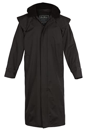WALKER AND HAWKES - Men's Jack Murphy Waterproof Lambourne Coat - Black - X-Large von WALKER AND HAWKES