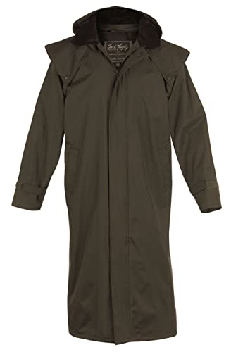 WALKER AND HAWKES - Men's Jack Murphy Waterproof Lambourne Coat - Olive - 2X-Large von WALKER AND HAWKES