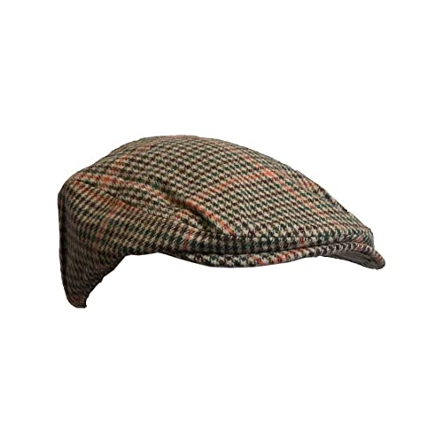 WALKER AND HAWKES Unisex Schiebermütze aus Wolle - Flache Schirmmütze im Country-Stil - S (57cm) von WALKER AND HAWKES