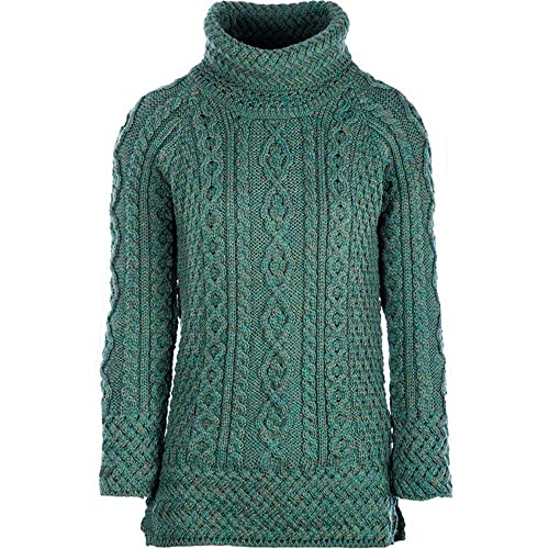 WALKER AND HAWKES Whitemore - Damen Pullover aus Merinowolle - Salbeigrün - M von WALKER AND HAWKES