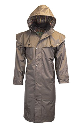 Walker & Hawkes - Outdoor Country Midland Cape with Detachable Hood - Brown - X-Large von WALKER AND HAWKES