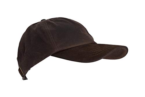 Walker & Hawkes Stallington - Unisex Basecap - 100% Baumwolle - Wildleder-Schirm - Einheitsgröße - Braun - Einheitsgröße von WALKER AND HAWKES