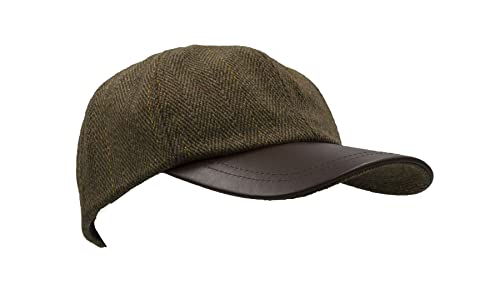 Walker & Hawkes - Unisex Baseballkappe - Tweed - Country-Stil - Braun von WALKER AND HAWKES