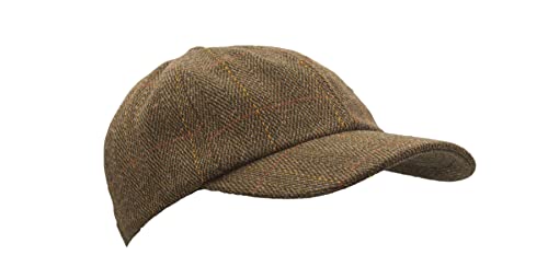 Walker & Hawkes - Unisex Baseballkappe - Tweed - Country-Stil - Einheitsgröße - Brauner Tweed Walker & Hawkes - Unisex Baseballkappe - Tweed - Country-Stil - Einheitsgröße - Brauner Tweed von WALKER AND HAWKES