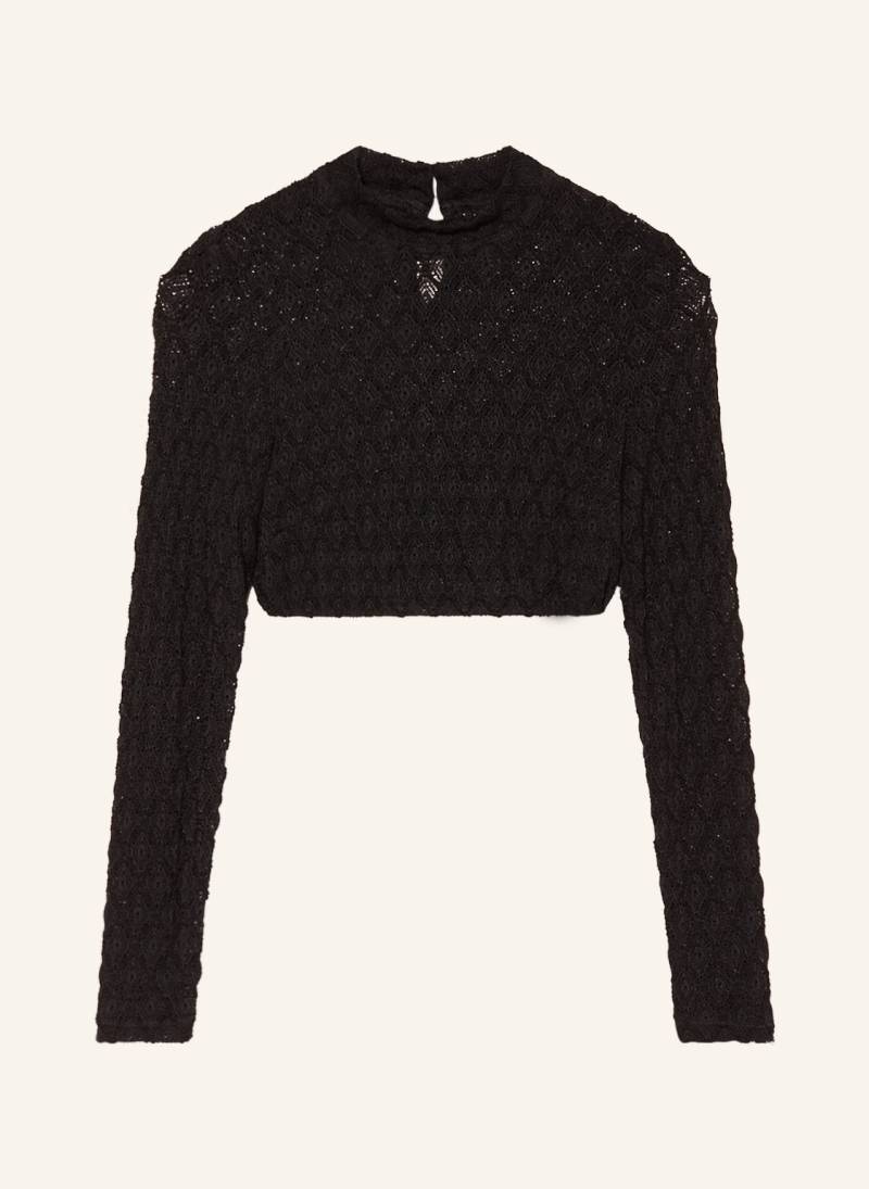 Waldorff Dirndlbluse Aus Spitze schwarz von WALDORFF