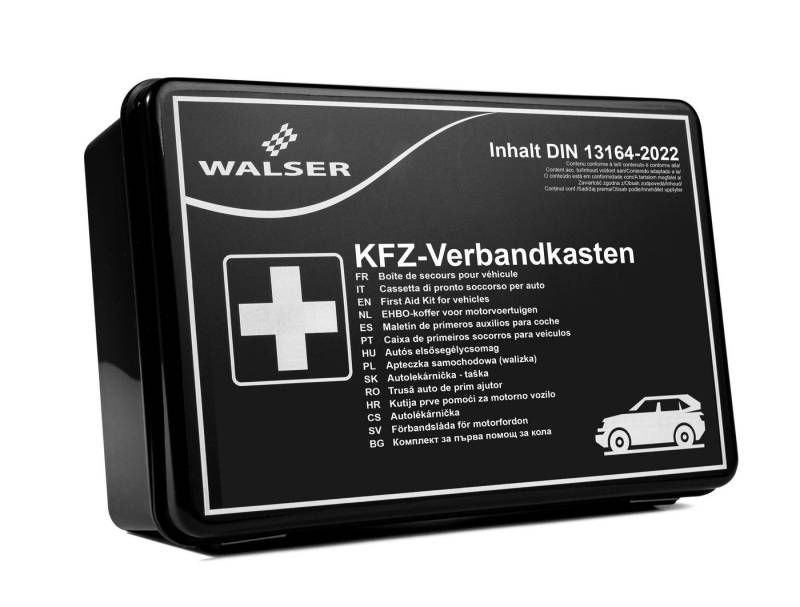 WALSER KFZ-Verbandkasten KFZ Verbandskasten, (1 Stück) von WALSER