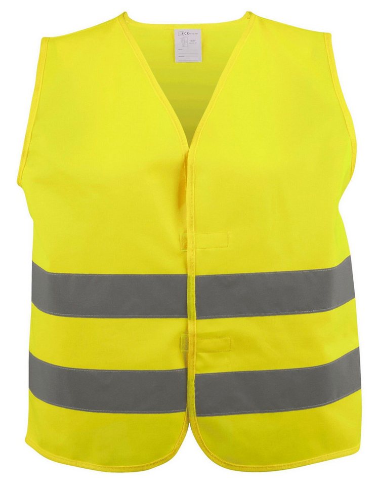 WALSER Warnweste Walser Warnweste universal gelb für Erwachsene DIN von WALSER