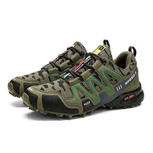 Herren-Bergschuhe, Trekking-Schuhe, Trail Running, atmungsaktiv, Wanderschuhe, rutschfest, Kletterschuhe, Speedcross 3., Speed3 CPGREECPCOM 41, 41 EU von WANDER EU