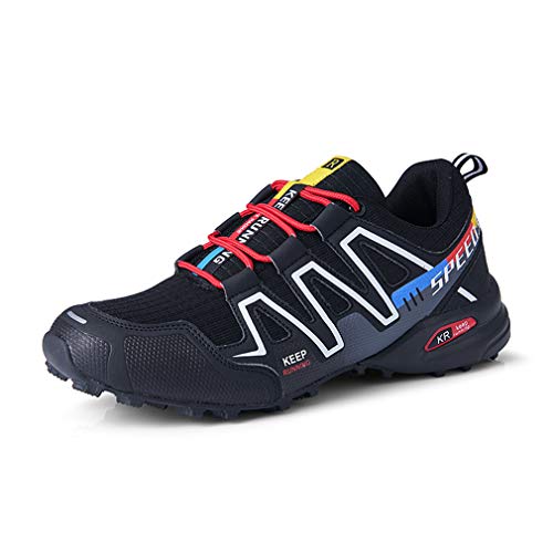 Herren-Bergschuhe, Trekking-Schuhe, Trail Running, atmungsaktiv, Wanderschuhe, rutschfest, Kletterschuhe, Speedcross 3., Speed3 Cpblack 42, 42 EU von WANDER EU