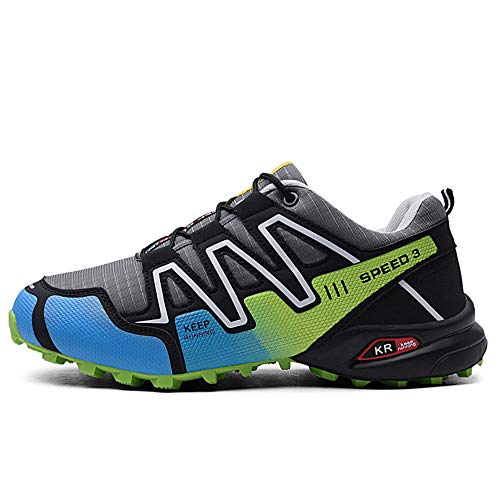 WANDER EU Herren Speedcross 3 Traillaufschuhe Leder Low M Wasserdicht Trekking-& Wanderhalbschuhe von WANDER EU