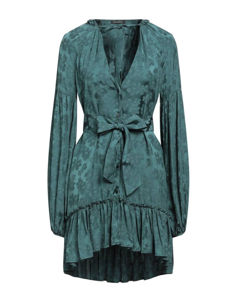 WANDERING Mini-kleid Damen Aquamarin von WANDERING