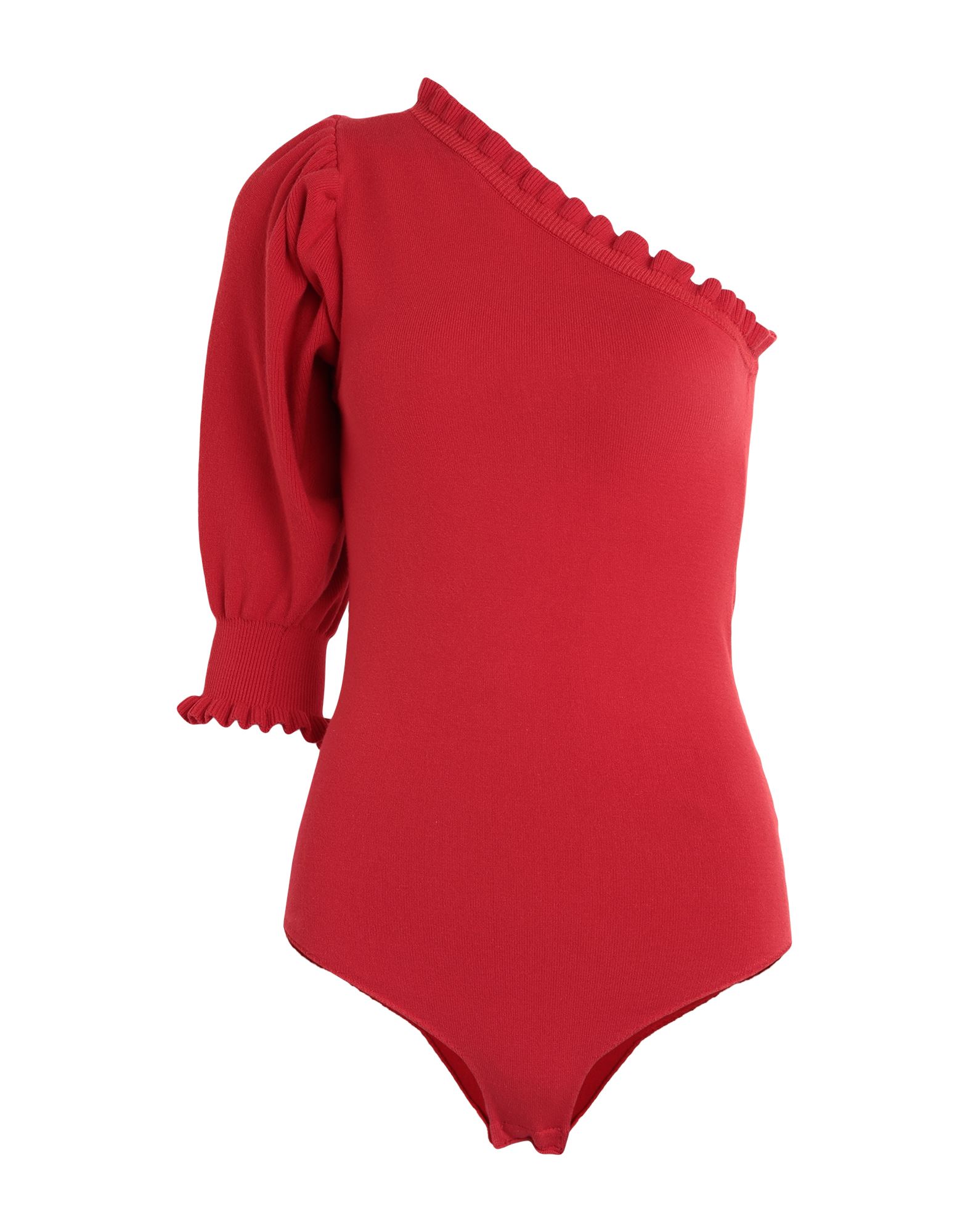 WANDERING Pullover Damen Rot von WANDERING