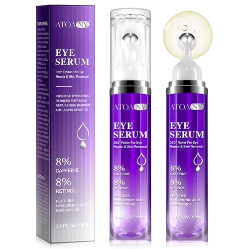 15ml Augenkonturserum mit 8% Koffein, für Augenringe & Schwellungen, Falten & feine Linien, Anti-Falten, Anti-Taschen & Concealer, Reine Hyaluronsäure & Koffein für Frauen & Männer (1Stk) 15ml Augenkonturserum mit 8% Koffein, für Augenringe & Schwellungen, Falten & feine Linien, Anti-Falten, Anti-Taschen & Concealer, Reine Hyaluronsäure & Koffein für Frauen & Männer (1Stk) von WANFAER
