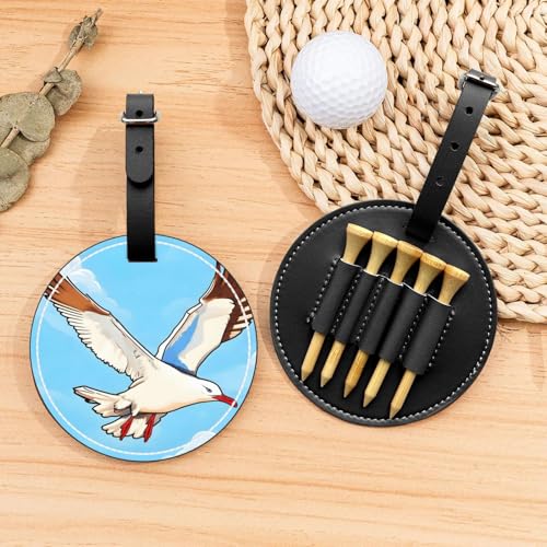 Flying Seagulls Golftees Organizer-Tasche – vielseitige schwarze Gürtelclip-Sporttasche – leichte und einfach zu tragende Aufbewahrungsbox Flying Seagulls Golftees Organizer-Tasche – vielseitige schwarze Gürtelclip-Sporttasche – leichte und einfach zu tragende Aufbewahrungsbox von WANGLO