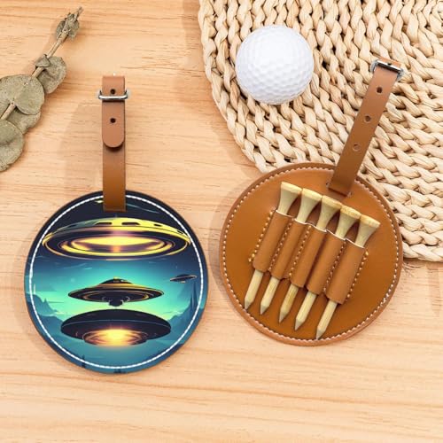 Spacecraft Descend Golf-Tees Organizer-Tasche – vielseitige braune Gürtelclip-Sporttasche – leichte und einfach zu tragende Aufbewahrungsbox Spacecraft Descend Golf-Tees Organizer-Tasche – vielseitige braune Gürtelclip-Sporttasche – leichte und einfach zu tragende Aufbewahrungsbox von WANGLO