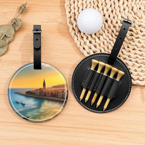 Sunset in Barcelona Golftees Organizer-Tasche – vielseitige schwarze Gürtelclip-Sporttasche – leichte und einfach zu tragende Aufbewahrungsbox Sunset in Barcelona Golftees Organizer-Tasche – vielseitige schwarze Gürtelclip-Sporttasche – leichte und einfach zu tragende Aufbewahrungsbox von WANGLO