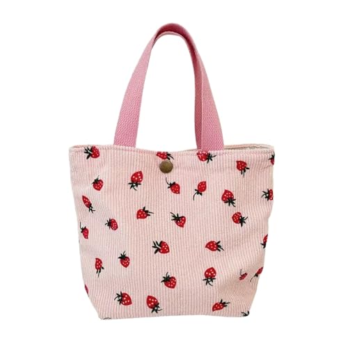 WANGPENG Tasche Frauenbeutel Erdbeer Make -up Lunchbag Female Travel Umhängetasche Tragbare Aufbewahrung Handtasche WANGPENG Tasche Frauenbeutel Erdbeer Make -up Lunchbag Female Travel Umhängetasche Tragbare Aufbewahrung Handtasche von WANGPENG