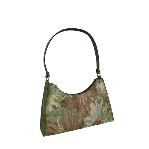 WANGPENG Tasche Frauenreisen Kleine Einkaufstasche Unterarm Beutel Ölmalerei Frauen Umhängetasche Handtasche Und Brieftasche WANGPENG Tasche Frauenreisen Kleine Einkaufstasche Unterarm Beutel Ölmalerei Frauen Umhängetasche Handtasche Und Brieftasche von WANGPENG