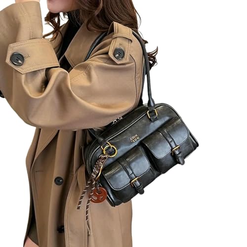 WANGPENG tasche Frauen Umhängetasche Mit Mehreren Taschen, Geräumigen Innenräumen Und Abnehmbarem Zubehör von WANGPENG