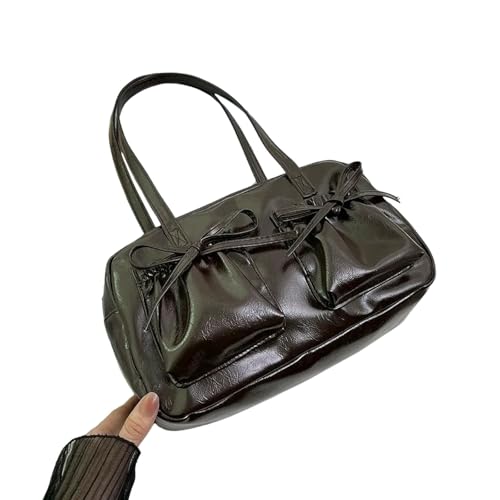 WANGQIQI tasche Bowknot Falten Frauen Umhängetasche Doppelte Große Kapazität -unterarmtasche Frauenhandtasche von WANGQIQI
