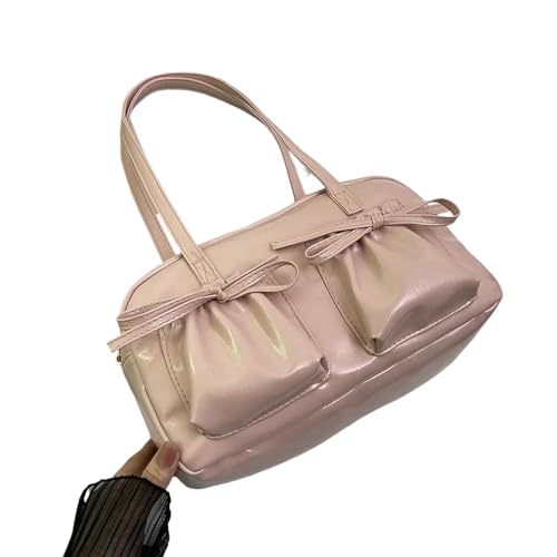 WANGQIQI tasche Bowknot Falten Frauen Umhängetasche Doppelte Große Kapazität -unterarmtasche Frauenhandtasche von WANGQIQI