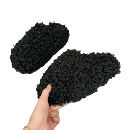 WANGSHUO hausschuhe damen Mit Geschlossenen Pantoffeln Dicker Häkern, Geschlossenem Fuß, Warme Wollschuhe Für Frauen WANGSHUO hausschuhe damen Mit Geschlossenen Pantoffeln Dicker Häkern, Geschlossenem Fuß, Warme Wollschuhe Für Frauen von WANGSHUO