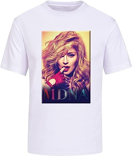 Madonna MDNA Tour 2012 Mens White T-Shirt T-Shirts & Hemden(Large) von WANGYANGAN