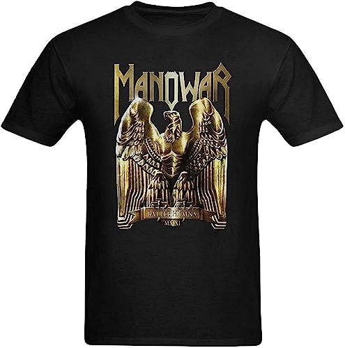 Men's Manowar Big Thumb T-Shirt T-Shirts & Hemden(XX-Large) von WANGYANGAN