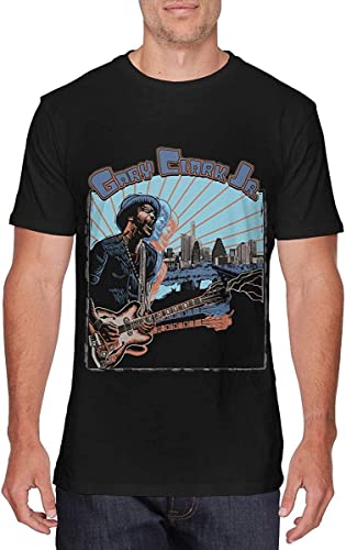 Mens Fashion Gary Clark JR T Shirts Black T-Shirts & Hemden(XX-Large) von WANGYANGAN