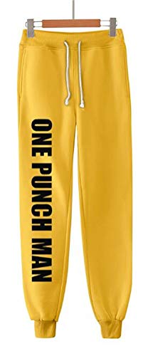 WANHONGYUE Anime One Punch Man Saitama 3D Gedruckt Sweatpants Jogginghose Cosplay Kostüm Sporthosen Trousers Trainingsanzug 1153/17 2XL von WANHONGYUE