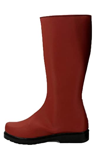 WANHONGYUE Anime One Punch Man Saitama Cosplay Schuhe Overknee Stiefel Flandell Boots von WANHONGYUE