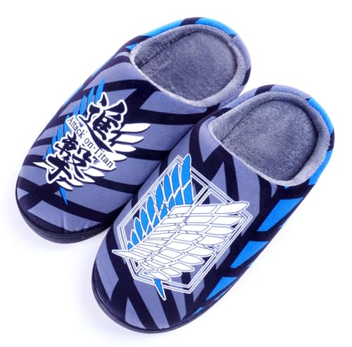 WANHONGYUE Anime Slippers Women Men Fuzzy House Slippers with Rubber Sole Winter Warm Indoor Outdoor Anti-slip Shoes WANHONGYUE Anime Slippers Women Men Fuzzy House Slippers with Rubber Sole Winter Warm Indoor Outdoor Anti-slip Shoes von WANHONGYUE