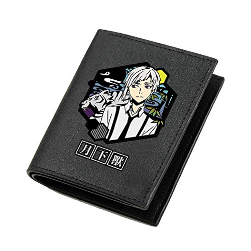 WANHONGYUE Bungo Stray Dogs Anime-Druck Geldbörse für Männer Portemonnaie Kunstleder Brieftasche Schwarz Kurz / 3 WANHONGYUE Bungo Stray Dogs Anime-Druck Geldbörse für Männer Portemonnaie Kunstleder Brieftasche Schwarz Kurz / 3 von WANHONGYUE