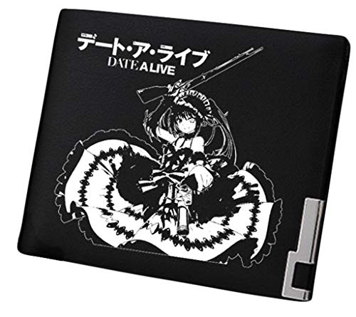 WANHONGYUE Date A LIVE Anime Bifold Brieftasche Kunstleder Schlanke Geldbörse Portemonnaie Kreditkartenhülle /13 von WANHONGYUE