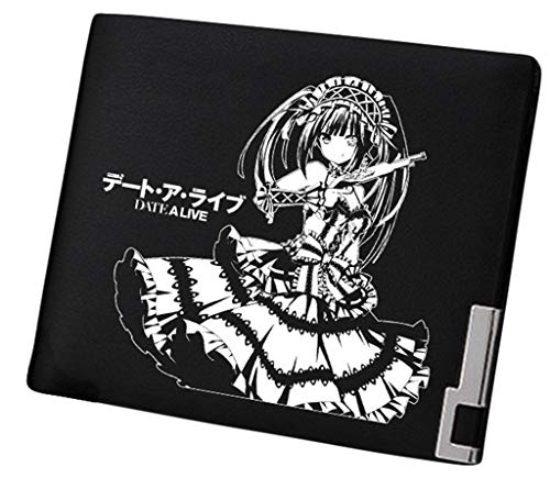 WANHONGYUE Date A LIVE Anime Bifold Brieftasche Kunstleder Schlanke Geldbörse Portemonnaie Kreditkartenhülle /15 von WANHONGYUE