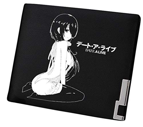 WANHONGYUE Date A LIVE Anime Bifold Brieftasche Kunstleder Schlanke Geldbörse Portemonnaie Kreditkartenhülle /5 von WANHONGYUE