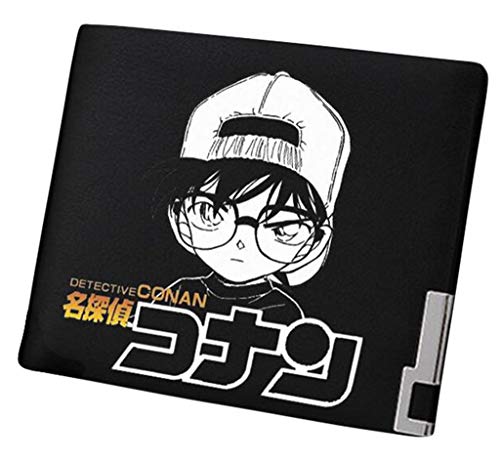 WANHONGYUE Detective Conan Anime Bifold Brieftasche Kunstleder Schlanke Geldbörse Portemonnaie Kreditkartenhülle /7 von WANHONGYUE