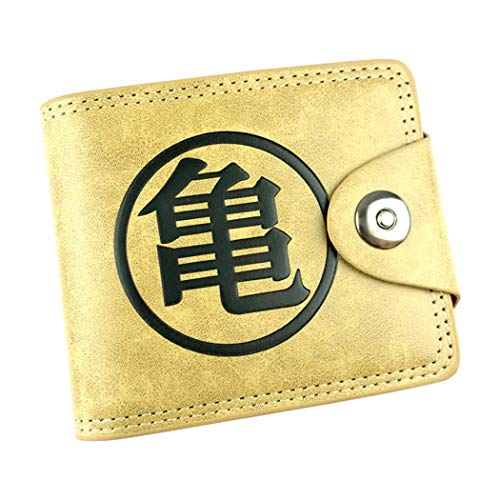 WANHONGYUE Dragon Ball Anime Klassisch Kunstleder Trifold Geldbörse Geldbeutel Portemonnaie Portmonee Brieftasche /1 von WANHONGYUE