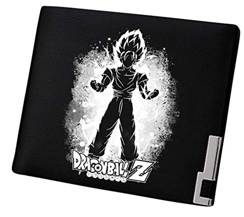 WANHONGYUE Dragon Ball Anime Portemonnaie Bifold Brieftasche Kunstleder Schlanke Geldbörse Kreditkartenhülle /6 von WANHONGYUE