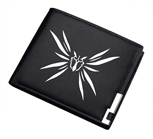 WANHONGYUE Honkai Impact 3 MmiHoYo Spiel Leuchtend Bifold Brieftasche Kunstleder Schlanke Geldbörse Portemonnaie Lumineux 1 / B von WANHONGYUE