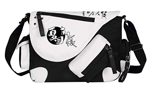 WANHONGYUE Natsume's Book of Friends Anime Messenger Bag Canvas Umhängetasche Kuriertasche Schultertasche für Reise Arbeit und Schule Schwarz / 6 von WANHONGYUE