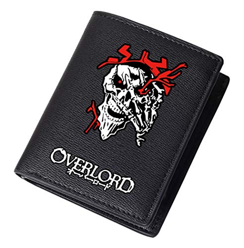 WANHONGYUE Overlord Portemonnaie Schwarz Kunstleder Geldbörse für Männer Brieftasche mit Anime-Druck 1 / A WANHONGYUE Overlord Portemonnaie Schwarz Kunstleder Geldbörse für Männer Brieftasche mit Anime-Druck 1 / A von WANHONGYUE
